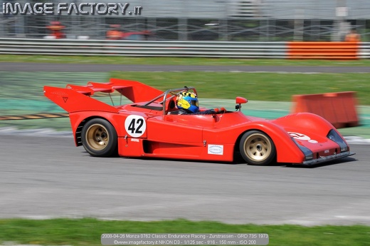 2008-04-26 Monza 0762 Classic Endurance Racing - Zurstrassen - GRD 73S 1973